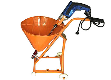 Electric Power Cement Mortar Spraying Paint Machine