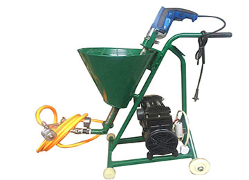 High Pressure Wall Cement Mortar Spraying Plaster Machine