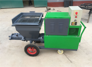 Cement Mortar Spraying Machine Technical Advantages And Operating Precautions