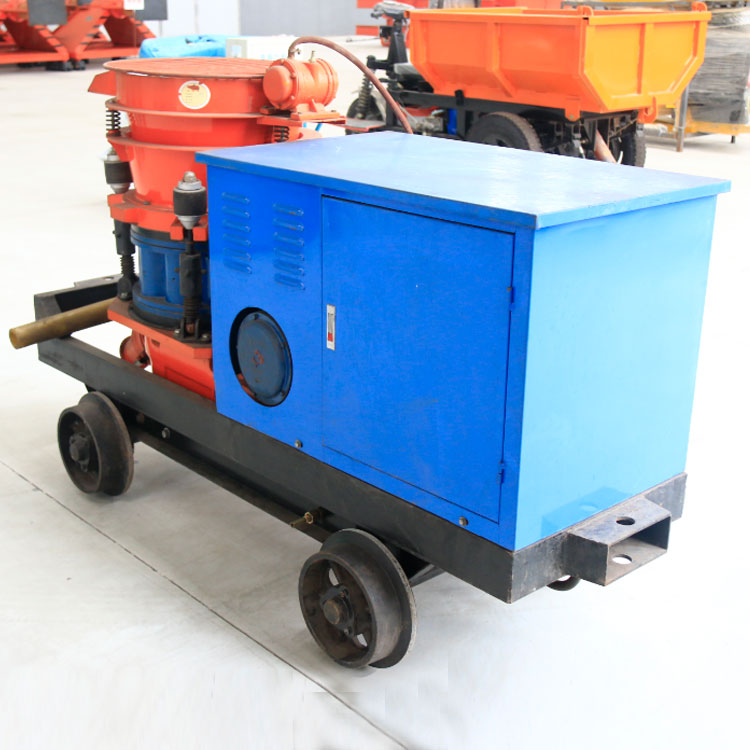 An automatic mortar jetting machine typically consists of the following main components