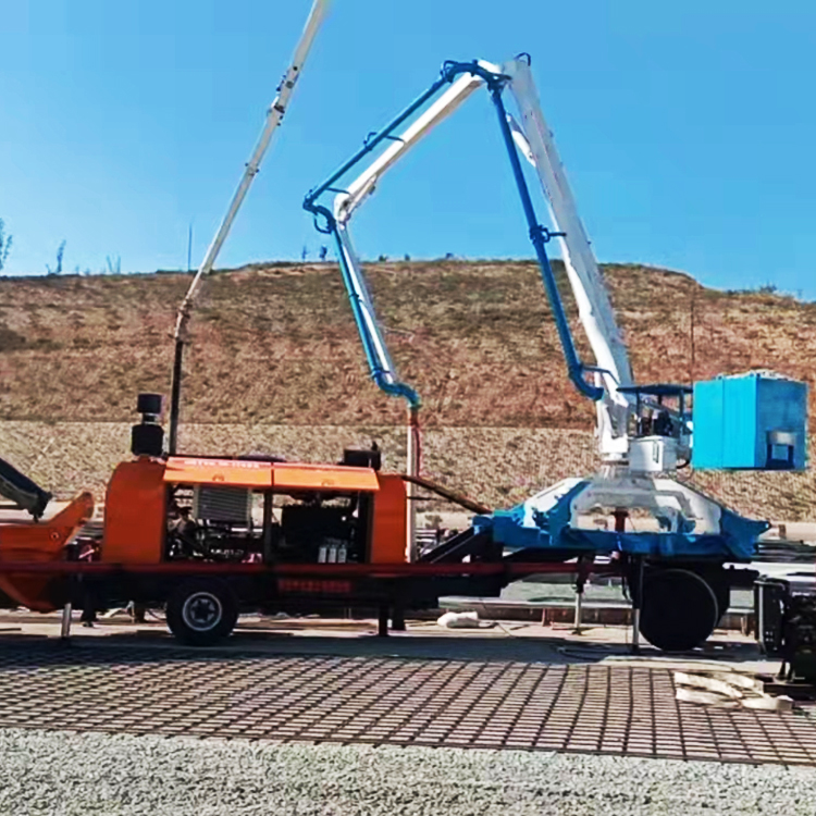 Mobile Spider Hydraulic Concrete Placing Boom 15M 18M 21M